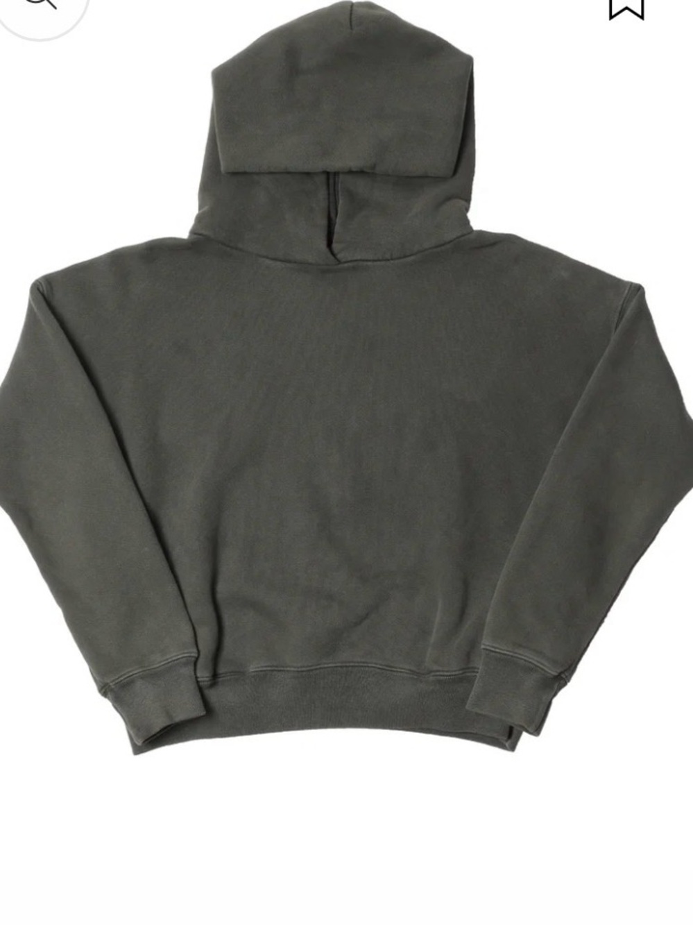 Men's gray Hooded Sweatshirt sz xs unisex